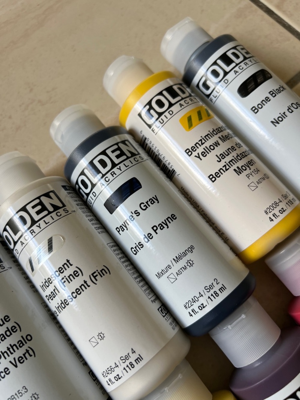 Golden Fluid Acrylic Paint Set - Picture 5 of 6